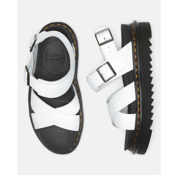 LIKE NEW! Dr. Martens Voss II White Sandals - Picture 3 of 15